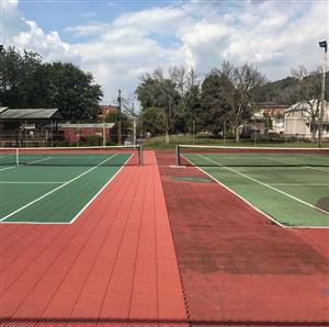 Tennis Courts at Pulaski Park